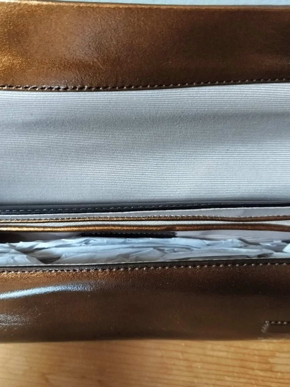 Ann Taylor Ombre Clutch
